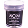 4 Pack - WOW! Embossing Powder 15ml-Black Glint - WOW-WS28R - 50602105214175060210521417