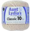 3 Pack Aunt Lydia's Classic Crochet Thread Size 10-Ecru 154-419 - 073650907807
