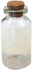 6 Pack Craft Medley Mini Glass Containers W/Cork Lids 4/Pkg-7ml, 10ml, 15ml & 20ml GB800