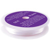 6 Pack - Craft Medley Elastic Jewelry Cord .8mmX18'-Clear - CC560-B