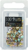 4 Pack - Creative Impressions Mini Metal Paper Fasteners 3mm 100/Pkg-Round - Pastel - CI90192 - 871097001924