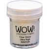 4 Pack - WOW! Embossing Powder Ultra High 15ml-Clear Gloss - WOW-UH-WA01 - 50602105200385060210520038