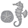 3 Pack Spellbinders Shapeabilities Die D-Lites-Seahorse & Sand Dollar S1015