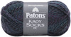 Patons Kroy Socks FX Yarn-Midnight 243457-57701 - 057355473508