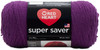 3 Pack Red Heart Super Saver Yarn-Dark Orchid E300B-776 - 073650788406
