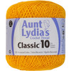 3 Pack - Aunt Lydia's Classic Crochet Thread Size 10-Goldenrod - 154-421 - 073650907821