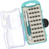 CousinDIY Stamp & Go Metal Stamping Tool Kit-Silver/Teal - 34708685