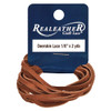 6 Pack - Realeather(R) Crafts Deerskin Lace 1/8"X2yd Packaged-Saddle Tan - DOS02-0271 - 870192000726