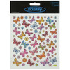 6 Pack Sticker King Stickers-Butterflies & Flowers SK129MC-4291 - 679924429114