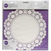6 Pack Greaseproof Doilies-10" Round White 10/Pkg W210490-210 - 070896092106