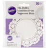 6 Pack Greaseproof Doilies-4" Round White 30/Pkg -W210490-204 - 070896092045