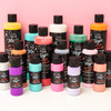 3 Pack - American Crafts Color Pour Magic Pre-Mixed Paint 8oz-Snow - 357600