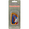 6 Pack - Pepperell Parachute Cord Survival Accessories 3/Pkg-Carabiners - PCSA09 - 725879306663 6 Pack - Pepperell Parachute Cord Survival Accessories 3/Pkg-Carabiners - PCSA09 - 725879306663