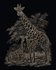 3 Pack Royal & Langnickel(R) Copper Foil Engraving Art Kit 8"X10"-Giraffe & Baby COPRFL-16