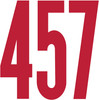 3 Pack - Duro Permanent Adhesive Vinyl Numbers 6" 48/Pkg-Red - D3219-RED