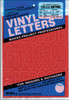 3 Pack Permanent Adhesive Vinyl Letters & Numbers 3" 160/Pkg-Red -D3216-RED - 029211321636