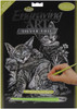 3 Pack Royal & Langnickel(R) Silver Foil Engraving Art Kit 8"X10"-Cat & Kittens SILVFL-13 - 090672013149