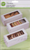 3 Pack Wilton Treat Boxes 3/Pkg-White 8"X3.25"X3.25" W4151433 - 070896514332