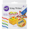 4 Pack Wilton Icing Writer .68oz 4/Pkg-Primary W704472 - 070896704726