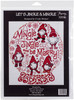 Imaginating Counted Cross Stitch Kit 8"X9"-Let's Mingle & Jingle (14 Count) I3253 - 054995032539