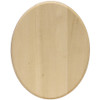 2 Pack Walnut Hollow Basswood Oval Plaque-8"X10"X.75" 1838