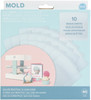 We R Memory Keepers Mold Press Plastic Sheets 40/Pkg-Clear 661358 - 633356613589