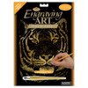 3 Pack Royal & Langnickel(R) Gold Foil Engraving Art Kit 8"X10"-Bengal Tiger GOLDFL-23 - 090672056436