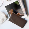 3 Pack Realeather Crafts Leather Premium Trim Piece 8"X11"-Chocolate C0811-03
