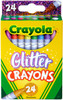 3 Pack Crayola Crayons-Glitter 24/Pkg 52-3715 - 071662137151