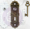 2 Pack Prima Marketing Memory Hardware Embellishments-Antique Metalware Avigno 994372