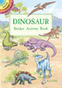 5 Pack Dover Publications-Dinosaur Sticker Activity Book -DOV-40053 - 8007594005399780486400532