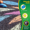 2 Pack - Crayola Washable Sidewalk Chalk-Assorted Colors 48/Pkg - 51-2048