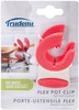 2 Pack Trudeau Stainless Steel Flex Pot Clip-Red 09912086 - 063562591256