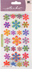 6 Pack Sticko Stickers-Funky Flowers SPOP07 - 015586497298