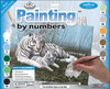 4 Pack - Royal & Langnickel(R) Large Paint By Number Kit 15.4"X11.25"-White Tigers In The Mist - PJL-22 - 090672056566