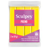 5 Pack - Sculpey Premo Polymer Clay 2oz-Zinc Yellow Hue - PE02-5072