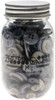 3 Pack Buttons Galore Button Mason Jars-Smokey Greys MJ-111 - 840934026697