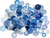 3 Pack - Buttons Galore Button Mason Jars-Open Seas - MJ-102