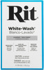 6 Pack - Rit Dye Powder-White-Wash 1.875oz - 3-65 - 885967836509