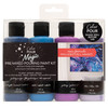 American Crafts Color Pour Magic Pre-Mixed Paint Kit 4/Pkg-Galaxy Surge - 357093 - 718813570930