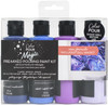American Crafts Color Pour Magic Pre-Mixed Paint Kit 4/Pkg-Galaxy Surge - 357093 - 718813570930