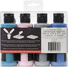 American Crafts Color Pour Magic Pre-Mixed Paint Kit 4/Pkg-Opal Flux 359818