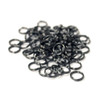 5 Pack - BCI Crafts Vintage Split Rings 8mm 100/Pkg-Black - SRBLK