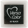 5 Pack - VersaColor Pigment Mini Ink Pad-Black - VS-082 - 712353340824