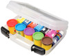 2 Pack ArtBin Quick View Carrying Case-10.5"X3.125"X8.375" Translucent 8010AB