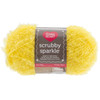 3 Pack - Red Heart Scrubby Sparkle Yarn-Lemon - E851-8215 - 073650013706