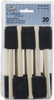 3 Pack Crafter's Choice Foam Brushes 20/Pkg-1" Width RFOMW - 090672159090