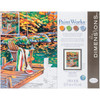 2 Pack Paint Works Paint By Number Kit 14"X11"-Golden Pond 91468 - 088677914684
