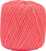 3 Pack Aunt Lydia's Classic Crochet Thread Size 10-Bright Coral 154-726