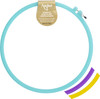6 Pack - Anchor Sparkle Plastic Embroidery Hoop Assorted Colors-10" Diameter Blue, Purple Or Yellow - A4401-010 - 073650032646 6 Pack - Anchor Sparkle Plastic Embroidery Hoop Assorted Colors-10" Diameter Blue, Purple Or Yellow - A4401-010 - 073650032646